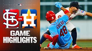 Cardinals vs. Astros Game Highlights (4/18/26) | MLB Highlights