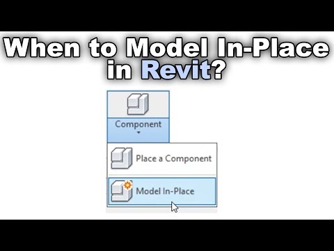Model In-place Components in Revit Tutorial