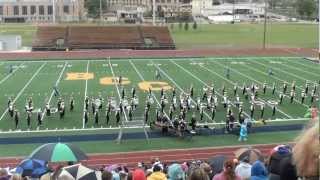 preview picture of video 'Battle Creek Central Marching Band @ BCC Invitational 2012'