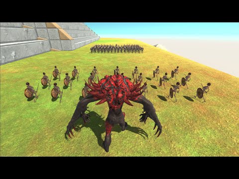Scourge and Skeleton Warrior Army VS Every Boss and Weak Unit Army - Animal Revolt Battle Simulator