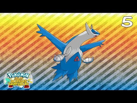 POKÉMON ISLAS DORADAS SHINYLOCKE EP 5 . APARECE LATIOS!!