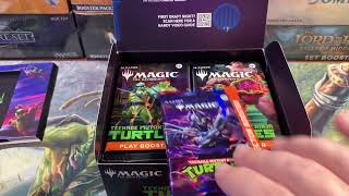 TMNT Draft Night Box Is It Worth It? Magic The Gathering MTG TMT Teenage Mutant Ninja Turtles Unbox