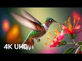 Colorful Birds in 4K - Planet Earth 4K | Beautiful Bird Sounds Nature Relaxation 4K UHD 60 FPS