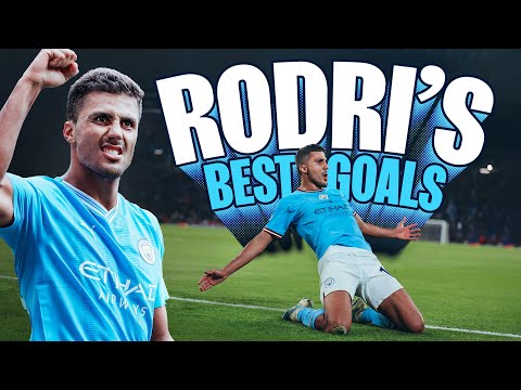 RODRI'S BEST GOALS | “The best midfielder in the world” says Pep Guardiola.
