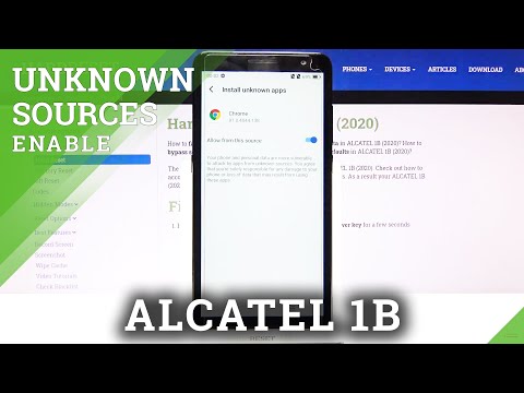How to Allow Unknown Sources in ALCATEL 1B – Allow App Installation