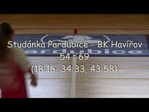 2018 1013 Basket U15 Liga U15 _ Studánka Pardubice - BK Havířov