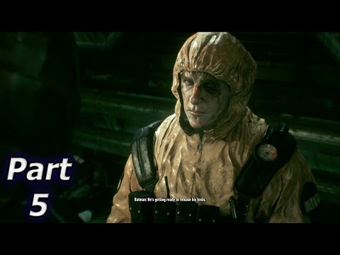 Batman Arkham Knight PS4 Gameplay Walkthrough Part 5 - Avoiding DEATH!!