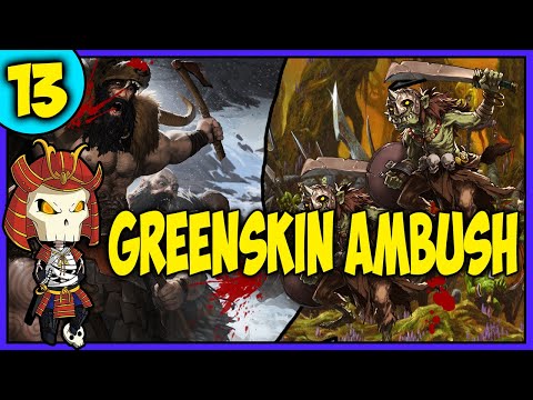 Greenskin Ambush | BATTLE BROTHERS: BLAZING DESERTS | 13 | Manhunters Horde Run