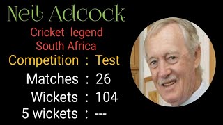 Download lagu Neil Adcock Cricket Legend South Africa | Stats , Records | mp3 Download lagu Neil Adcock Cricket Legend South Africa | Stats , Records | mp3