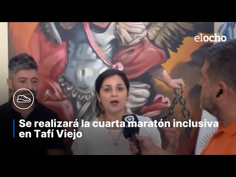 REALIZARÁN LA CUARTA MARATÓN INCLUSIVA EN TAFÍ VIEJO