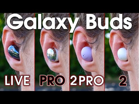 Galaxy Buds 2 PRO vs Buds PRO vs Buds 2 vs Buds LIVE | Samsung's Best Earbuds?