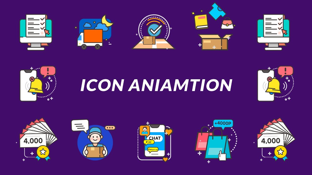 Icon Animation Part II / Motion Graphics