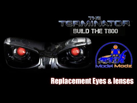 Build The Terminator ModelModz Replacement Eyes