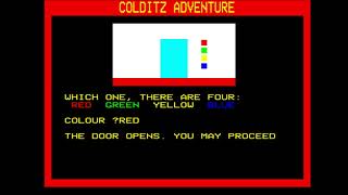 Colditz Adventure (longplay) for the BBC Micro