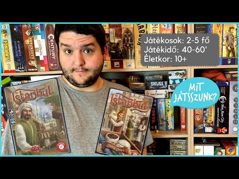 Istanbul Játékbemutató, Kávé és Baksis kiegészítővel - Mit Játsszunk?