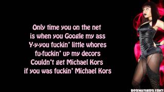Nicki Minaj - Dance (Ass) Verse Lyrics Video