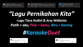 Download lagu Tiara Andini, Arsy Widianto - Lagu Pernikahan Kita (Karaoke Duet Version) | Part Cowok Only | Cover mp3
