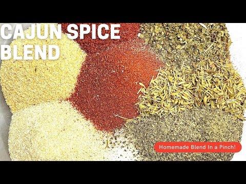 HOMEMADE CAJUN SPICE BLEND| Seafood Spice Blend