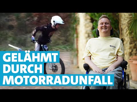 Querschnittsgelähmt nach Motorradunfall – Robin zeigt sein Leben im Rollstuhl