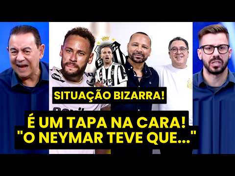“GENTE DO CÉU! OLHA QUE LOUCURA!!! O NEYMAR TEVE que…” SITUAÇÃO BIZARRA no SANTOS é CRITICADA!