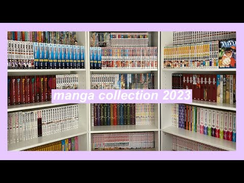 my manga collection 2023 - 1300+ volumes