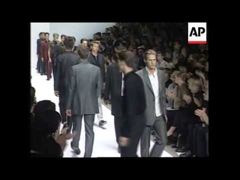 USA: NEW YORK: CALVIN KLEIN UNVEILS LATEST MEN'S WEAR COLLECTION