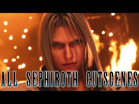 Final Fantasy 7 Remake - All Sephiroth Cutscenes