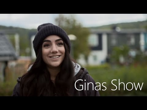 Gina Dirawi hälsar på sin familj i Sundsvall - Ginas Show