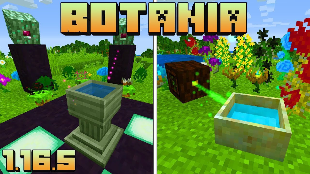 Botania. Basics #1 Tutorial  1.16.5 (minecraft java edition)