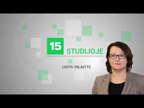 15min studijoje — Lietuvos darbo biržos direktorė Ligita Valalytė