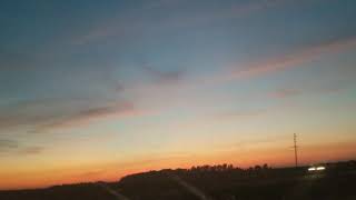 preview picture of video 'Hyperlapse of sunset driving through Missouri'