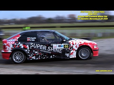 Piotr Pezowicz /Dawid Piwko- BMW 318Ti- 3 Runda KWC Królewski Winter Cup Tor Służewiec 01-03-2020