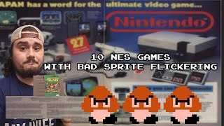 10 NES Games with Bad Sprite Flickering!