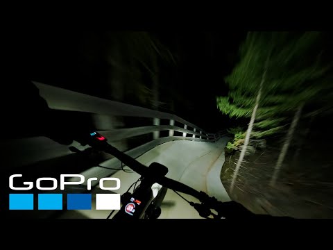 Thrilling Night MTB Ride Through the Dark