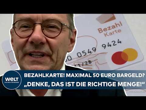 BEZAHLKARTE FÜR ASYLSUCHENDE: Maximal 50 Euro Bargeld? "Ich denke, das ist die richtige Menge!"