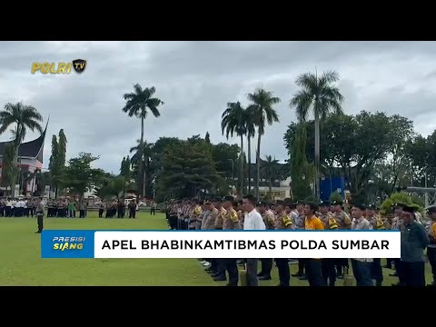 POLDA SUMBAR GELAR APEL BHABINKAMTIBMAS DALAM RANGKA PERESMIAN SATKAMLING DIGITAL