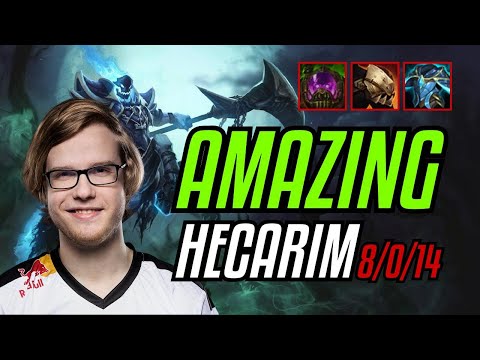 AMAZING - HECARIM vs GRAVES JUNGLE - EUW DIAMOND - PATCH 11.7