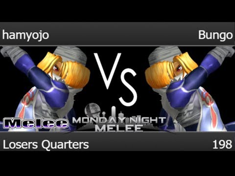 MNM 198 - FX | hamyojo (Sheik) vs RB | Bungo (Sheik) Losers Quarters - Melee