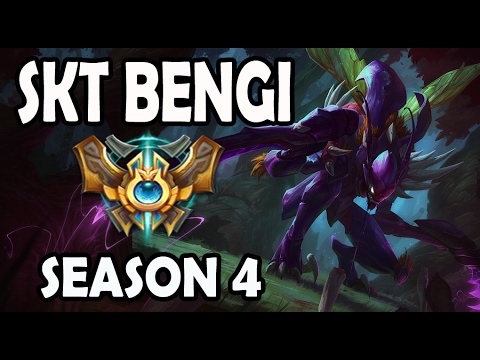 SKT T1 Bengi Kha'Zix vs Jarvan IV Jungle Ranked Challenger Korea