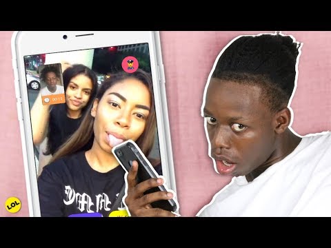 FaceTime with RANDOM STRANGERS ONLINE!! (DON'T TRY THIS!) | Monkey App