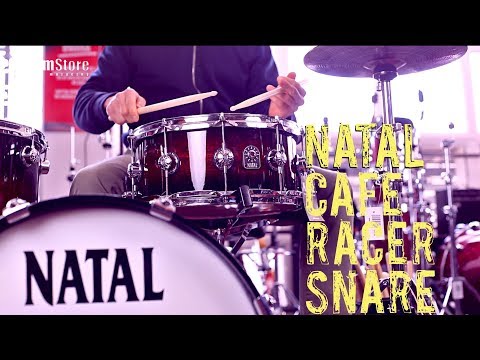 Natal Cafe Racer Snare 14x6,5 - drumstore test