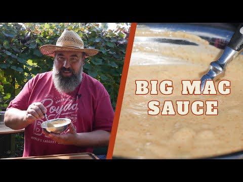 BIG MAC SAUCE für deinen perfekten Burger!