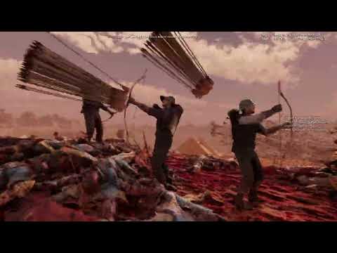 5 SUPER ARCHERS 6 000 000 RPM Full Auto vs 1 MILLION KNIGHTS |Ultimate Epic Battle Simulator 2 UEBS2