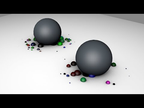 Thinking Particles Collision Test In C4d