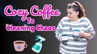 Started With Coffee 😂 Ended in Cleaning Chaos | Holiday Clean With Me
