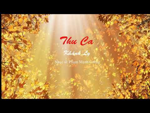 Thu Ca - Khánh Ly