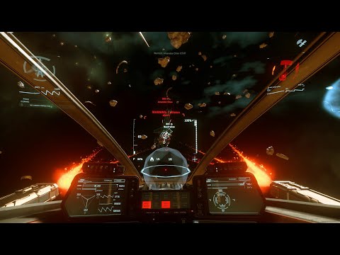 Star Citizen PU (3.8.1) - Aegis Sabre Weapon Testing - 4x Dominance-3