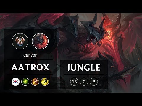 Aatrox Jungle vs Gragas - KR Challenger Patch 9.1