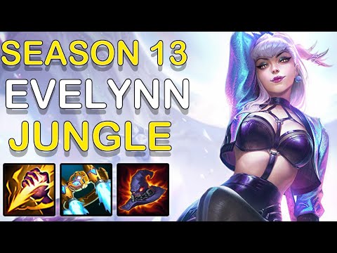 EVELYNN IS A SOLO Q GOD - Evelynn Jungle Gameplay Guide - Patch 12.23 - League of Legends