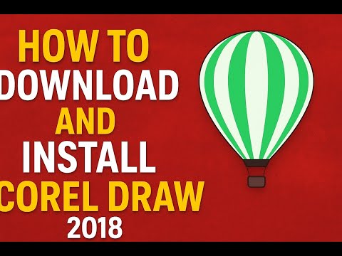 How to Download and Install CorelDRAW 2018 #software #windows